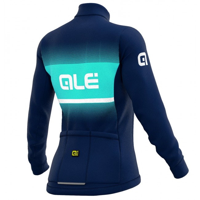 Alé BLEND LADY Radtrikot Damen langarm blau/türkis Alé BLEND LADY Radtrikot Damen langarm blau/türkis