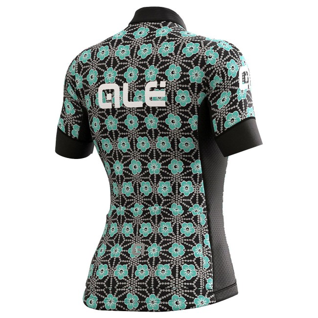 ALE GARDA LADY Radtrikot Damen kurzarm schwarz/celeste ALE GARDA LADY Radtrikot Damen kurzarm schwarz/celeste