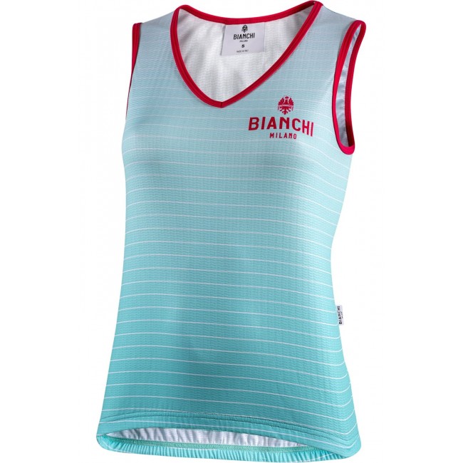 LISCIA Radtrikot Damen ärmellos celeste (E20-4300)