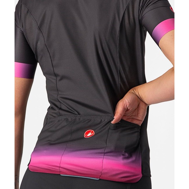 GRADIENT Radtrikot Damen kurzarm schwarz (light black) GRADIENT Radtrikot Damen kurzarm schwarz (light black)