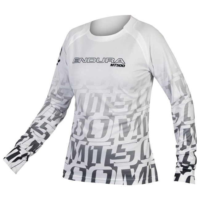MT500 Print Tee LTD Radtrikot Damen langarm MTB/Freeride weiß (E6219BK)