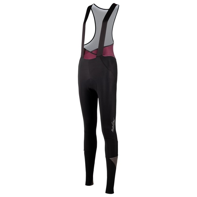 Road Wr Lady Bib Tight Trägerhose Damen lang schwarz (I21-4000)