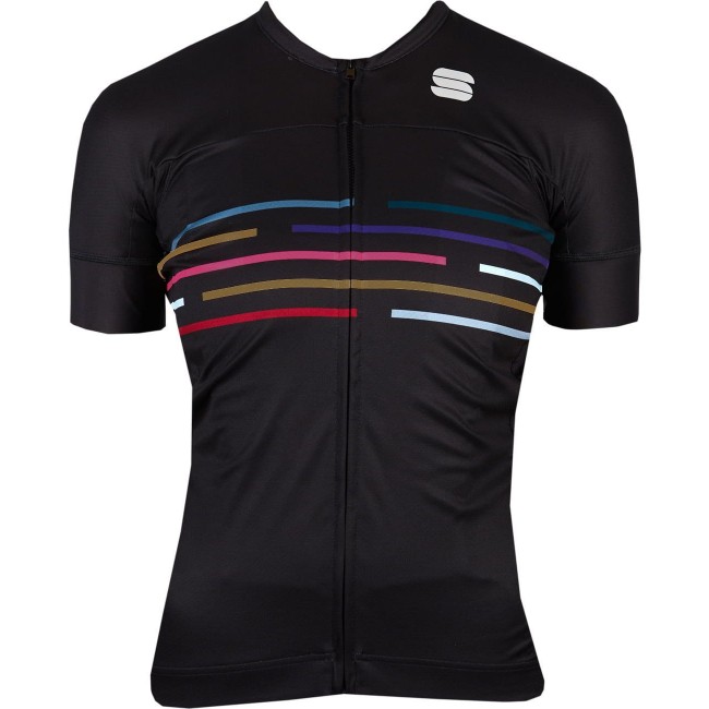 VELODROM Radtrikot Damen kurzarm schwarz
