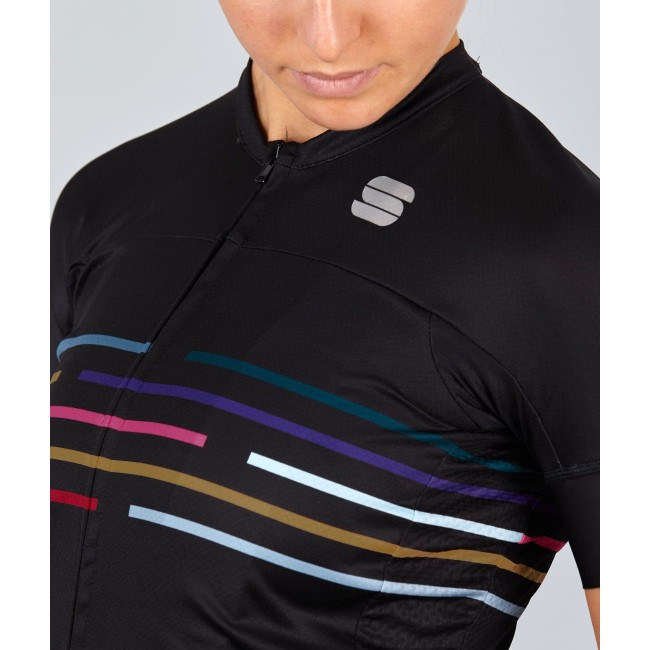VELODROM Radtrikot Damen kurzarm schwarz VELODROM Radtrikot Damen kurzarm schwarz