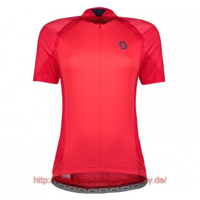 2018 Scott ENDURANCE 20 melon rot Damen Fahrradbekleidung Radtrikot Satz Kurzarm Radtrikot Kaufen