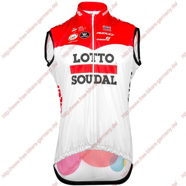 Radsport Lotto Soudal 2018 Windstopper ärmelloses Trikot Kurz Radtrikot Kaufen