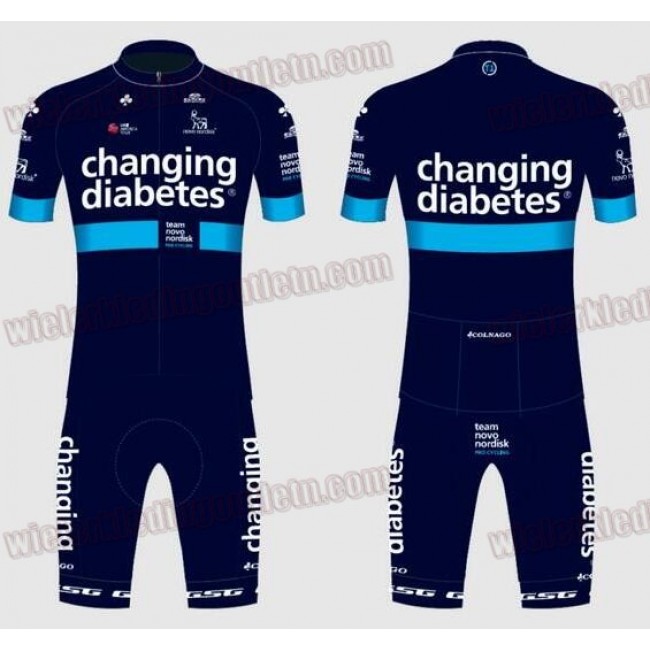 Novo Nordisk 2018 Radbekleidung Satz Trikot Kurzarm+Trägerhosen S Radtrikot Kaufen