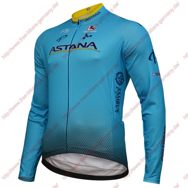 Radsport Astana 2018 Trikot Langarm Radtrikot Kaufen