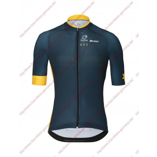 Radsport TEAM AUSTRALIA 2018 CA Trikot Kurzarm Radtrikot Kaufen