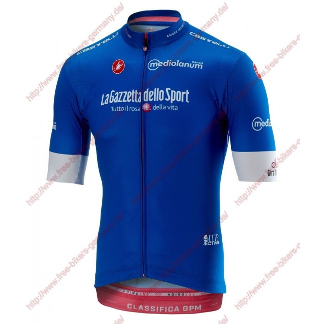 Radsport Giro d'Italia 2018 Azur Trikot Kurzarm Radtrikot Kaufen