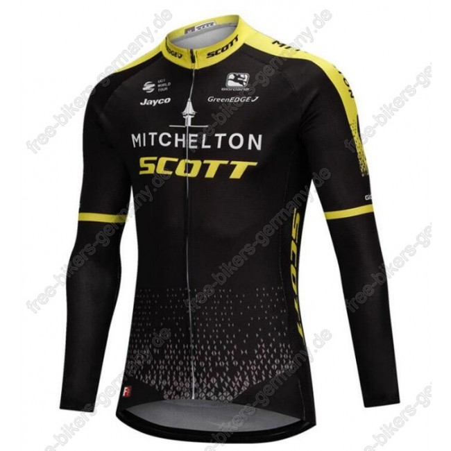Mitchelton-Scott Pro Profiteam 2018 Trikot Langarm Radtrikot Kaufen