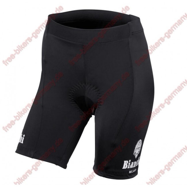 Profiteam 2018 Bianchi Milano schwarz Damen Radhose Kurz 2018 60473TR Radtrikot Kaufen