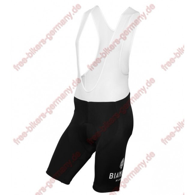 Profiteam 2018 Bianchi Milano Attone schwarz Trägerhosen Set 69453PH Radtrikot Kaufen