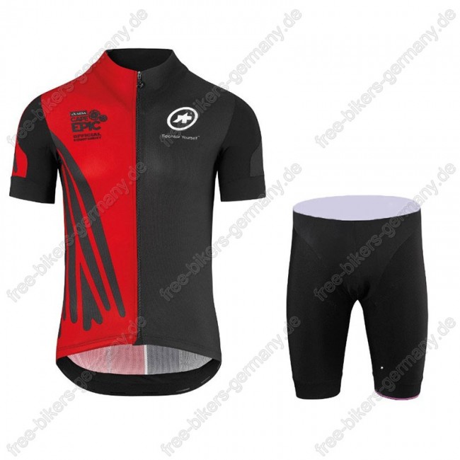 Assos SS.Capeepicx Equipe Trikot Kurzarm+Fahrradhose schwarz  Radtrikot Kaufen
