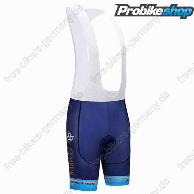 Astana blau Trägerhosen Set 2018 Radtrikot Kaufen