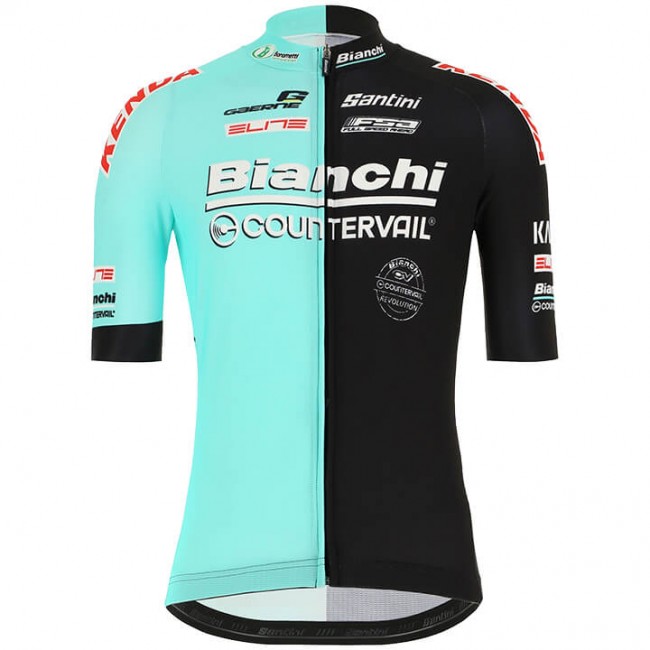 Fahrradbekleidung Radsport 2020 Bianchi Countervail Trikot Kurzarm Outlet Radtrikot Kaufen