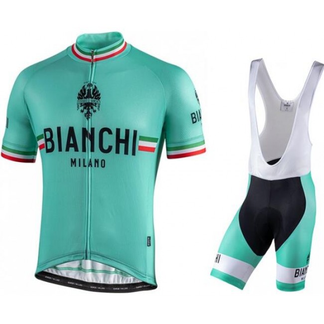 Fahrradbekleidung Radsport 2020 BIANCHI MILANO Isalle Trikot Kurzarm Outlet+Pelau Trägerhosen  Radtrikot Kaufen