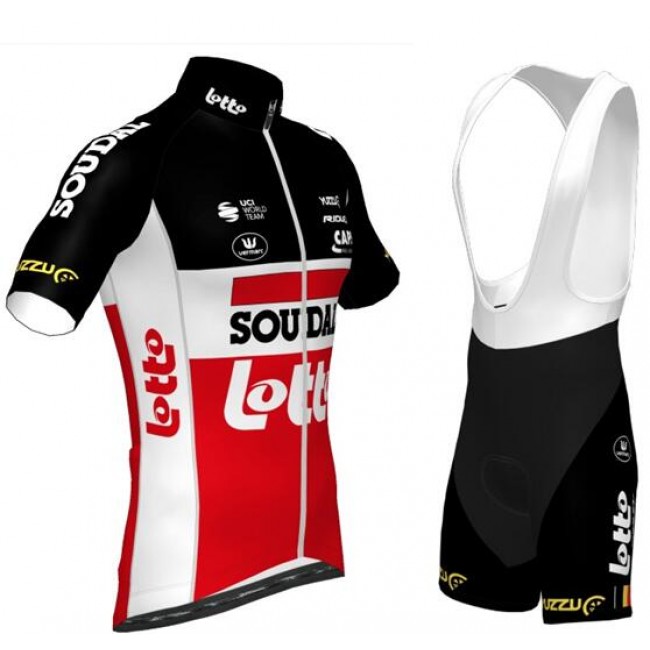 Fahrradbekleidung Radsport 2020 LOTTO SOUDAL Radbekleidung Satz Trikot Kurzarm+Trägerhosen Se Radtrikot Kaufen