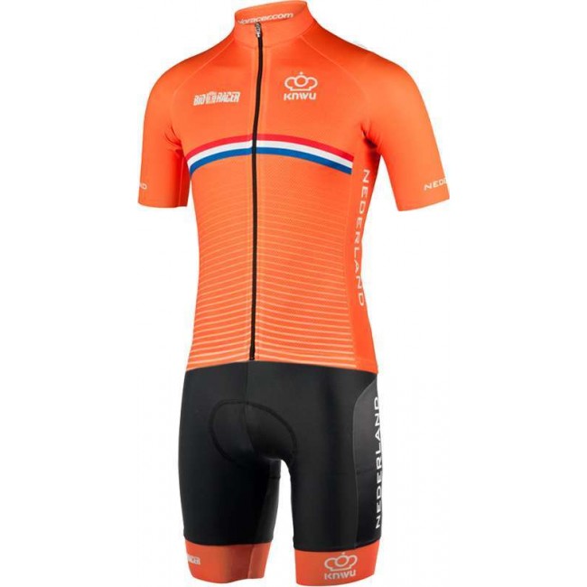 Fahrradbekleidung Radsport 2020 NIEDERLANDE Set Radbekleidung Satz Trikot Kurzarm+Fahrradhose Set O Radtrikot Kaufen