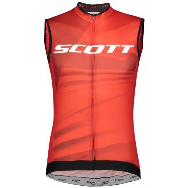 Fahrradbekleidung Radsport 2020 SCOTT RC Pro maglia senza maniche rot Radtrikot Kaufen