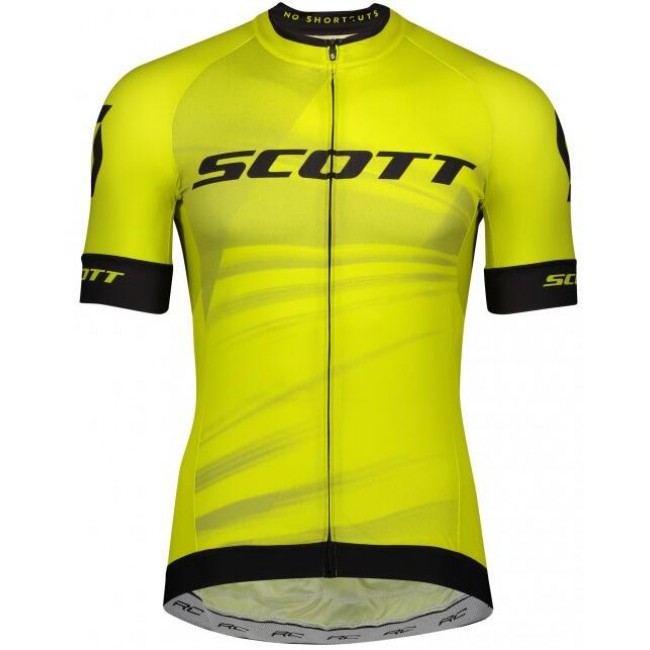 Fahrradbekleidung Radsport 2020 SCOTT RC Pro Trikot Kurzarm Outlet gelb Radtrikot Kaufen