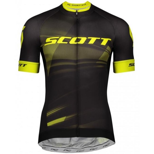 Fahrradbekleidung Radsport 2020 SCOTT RC Pro Trikot Kurzarm Outlet schwarz Radtrikot Kaufen