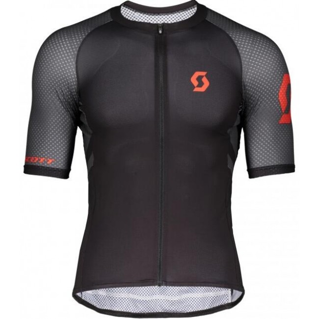Fahrradbekleidung Radsport 2020 SCOTT RC Premium Climber Trikot Kurzarm Outlet schwarz/rot Radtrikot Kaufen