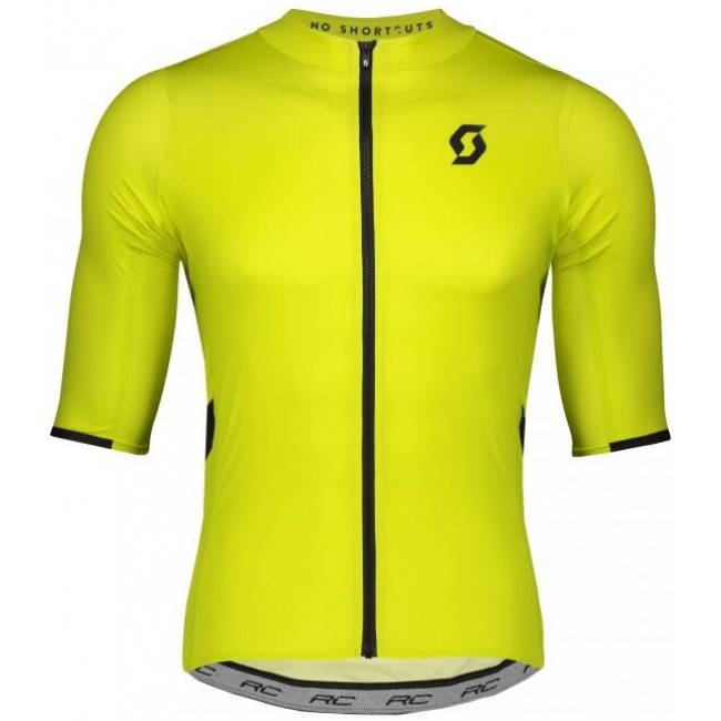 Fahrradbekleidung Radsport 2020 SCOTT RC Premium Trikot Kurzarm Outlet gelb Radtrikot Kaufen