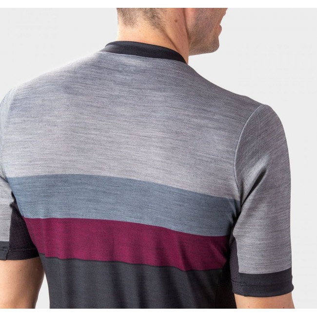 ALE CHAOS Gravel Radtrikot kurzarm schwarz/grau ALE CHAOS Gravel Radtrikot kurzarm schwarz/grau