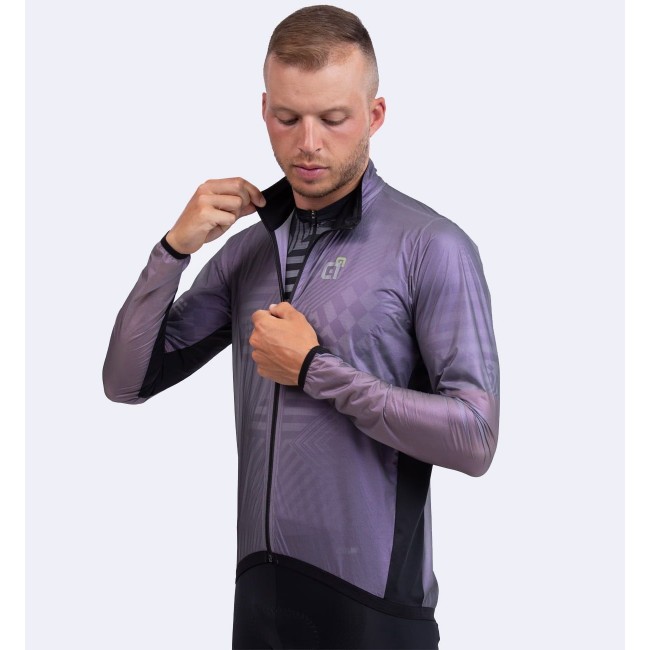 ALE CLEVER-Fahrrad Windjacke lila-metallic ALE CLEVER-Fahrrad Windjacke lila-metallic