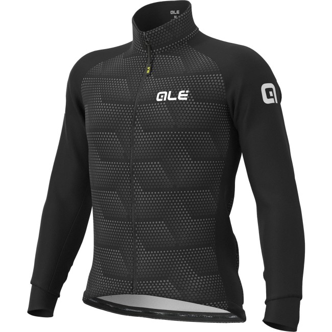 ALE SHARP Winter Fahrradjacke schwarz/grau