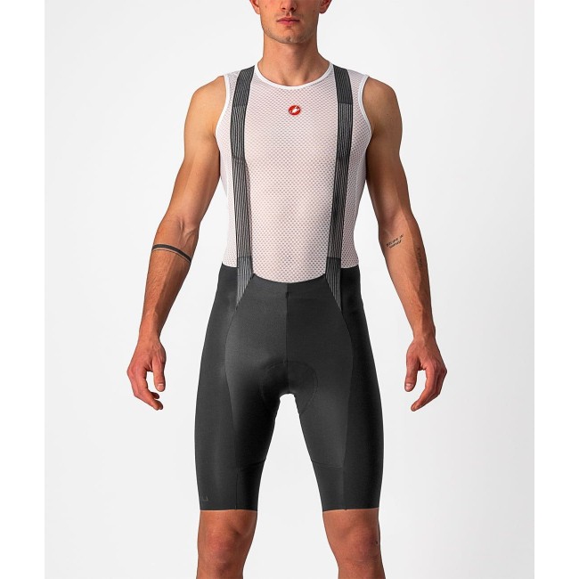 FREE AERO RC BIBSHORT Trägerhose kurz schwarz