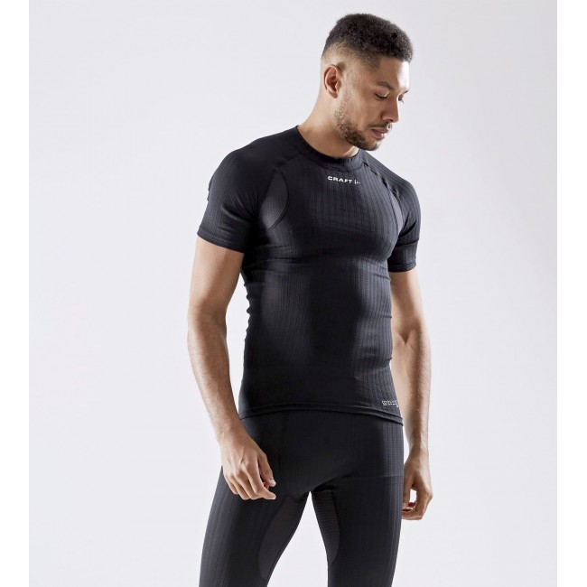 Active Extreme X Crewneck Funktionsunterhemd kurzarm schwarz Active Extreme X Crewneck Funktionsunterhemd kurzarm schwarz