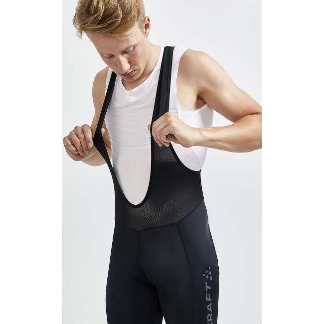 CORE ENDURANCE BIB SHORTS Trägerhose kurz schwarz CORE ENDURANCE BIB SHORTS Trägerhose kurz schwarz