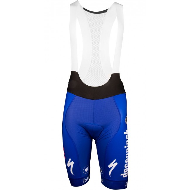 Deceuninck-Quick-Step 2019 Racing Trägerhose (PRR) Radsport-Profi-Team