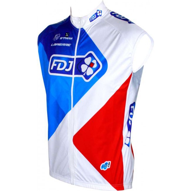 FRANCAISE DES JEUX (FDJ) 2016 Wind-Weste B'TWIN Radsport-Profi-Team