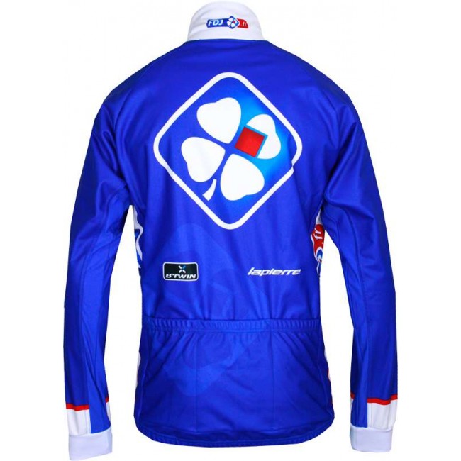 FRANCAISE DES JEUX (FDJ) 2013 Fahrrad Winterjacke-B'TWIN Radsport-Profi-Team FRANCAISE DES JEUX (FDJ) 2013 Fahrrad Winterjacke-B'TWIN Radsport-Profi-Team