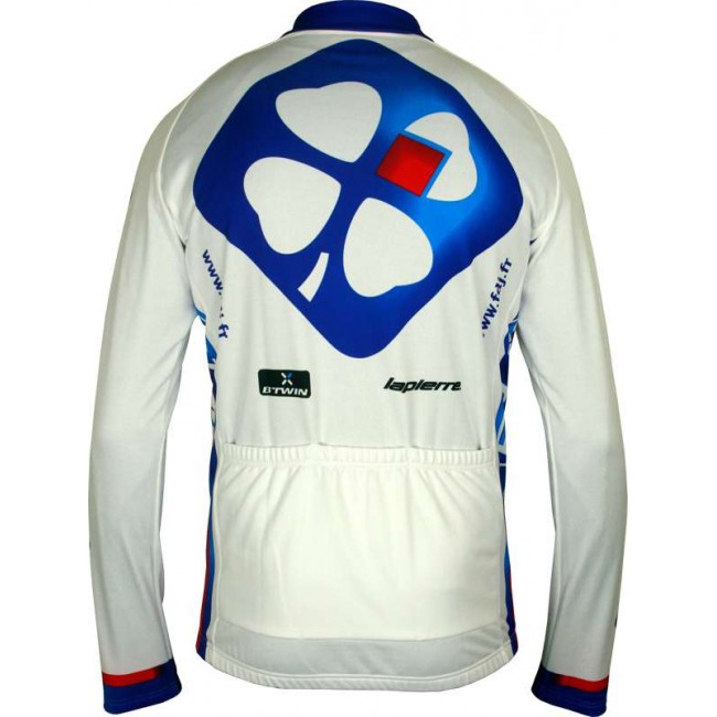 FRANCAISE DES JEUX (FDJ) 2013 Langarmtrikot-Radsport-Profi-Team FRANCAISE DES JEUX (FDJ) 2013 Langarmtrikot-Radsport-Profi-Team
