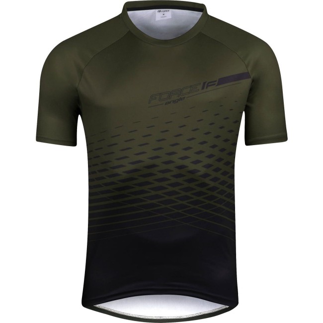 MTB ANGLE Radtrikot kurzarm grün
