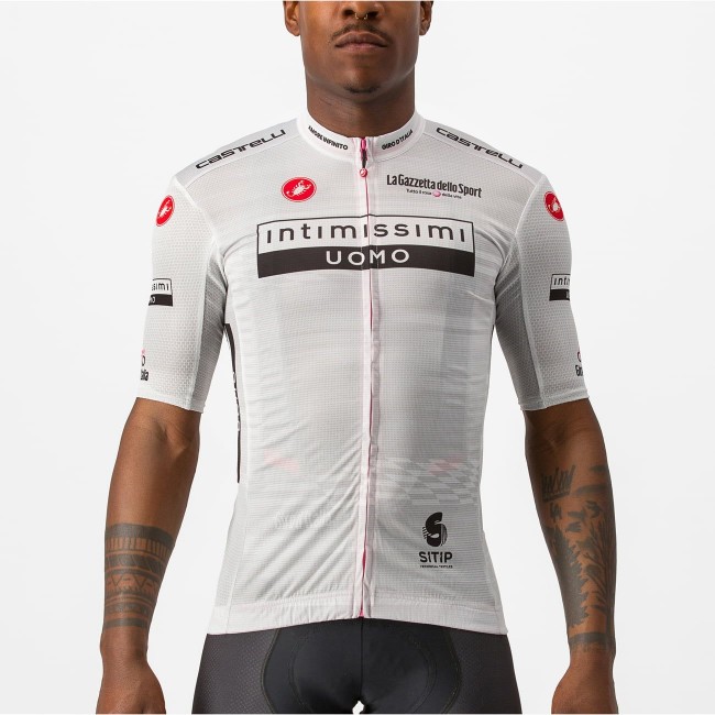 Giro d'Italia 2023 MAGLIA BIANCO (weiß) Radtrikot kurzarm