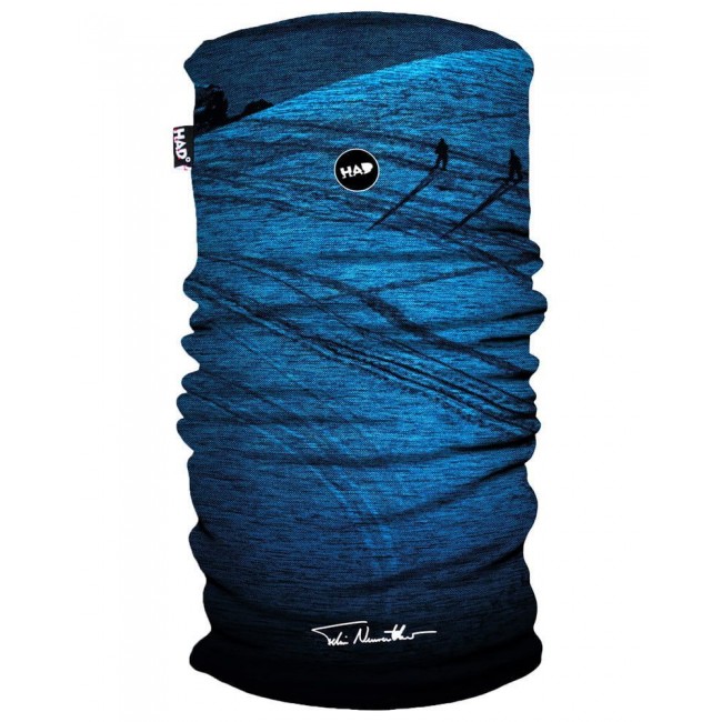 Printed Fleece Tube POWDERDAY BLUE Schlauchtuch