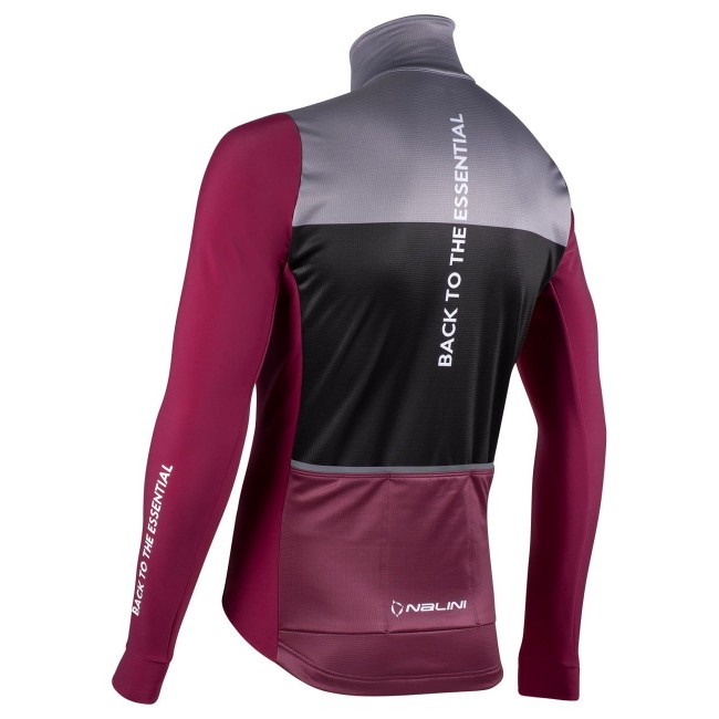 Asfalto Jkt Fahrrad Winterjacke schwarz/rot/grau Asfalto Jkt Fahrrad Winterjacke schwarz/rot/grau