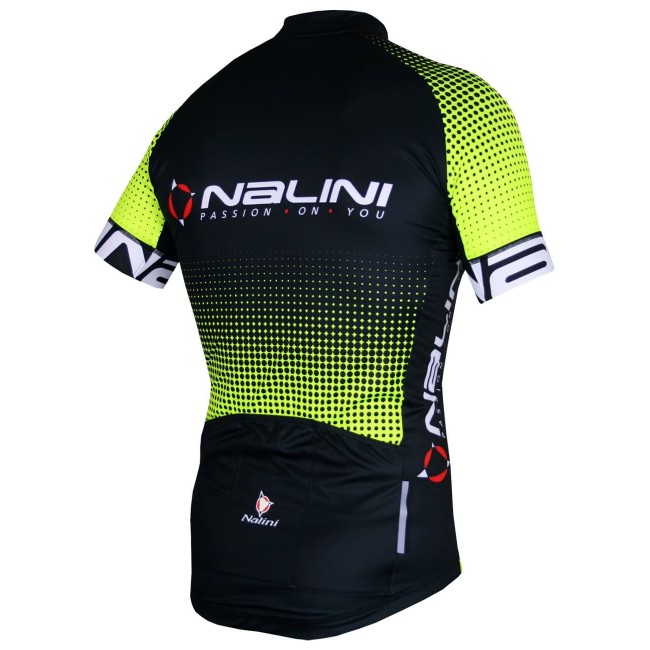 BORGO C Radtrikot kurzarm schwarz/neongelb BORGO C Radtrikot kurzarm schwarz/neongelb