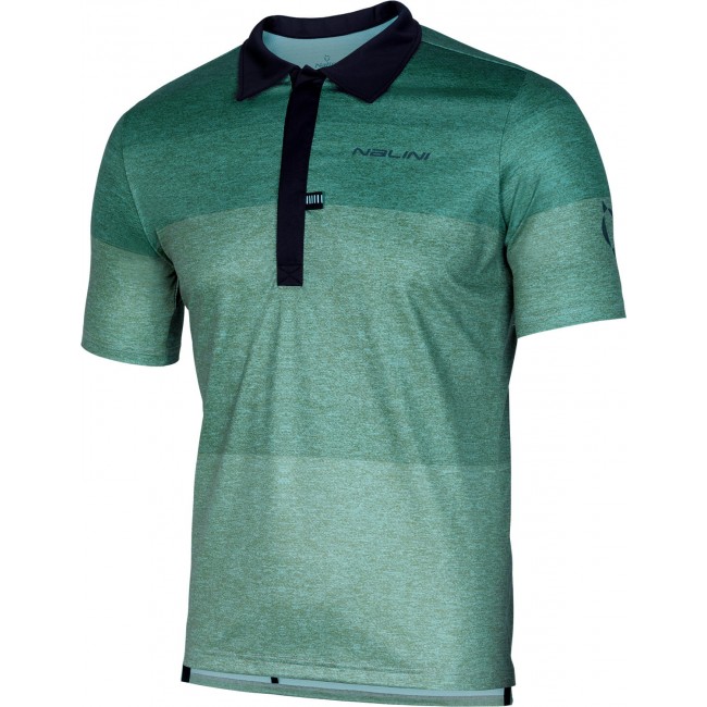 COUNTRY JERSEY Radtrikot kurzarm grün