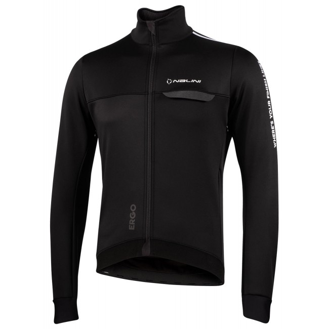 Ergo Shield Jkt Fahrrad Winterjacke schwarz
