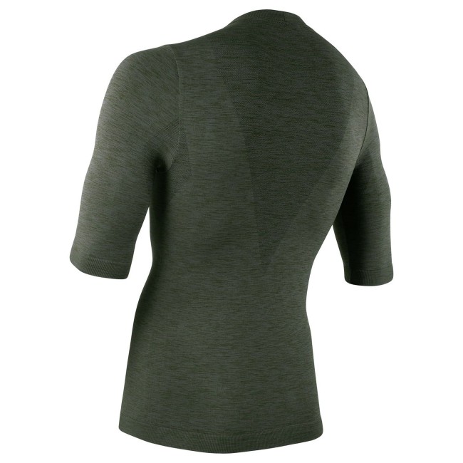 Melange SS Funktionsunterhemd kurzarm olivgrün melange Melange SS Funktionsunterhemd kurzarm olivgrün melange