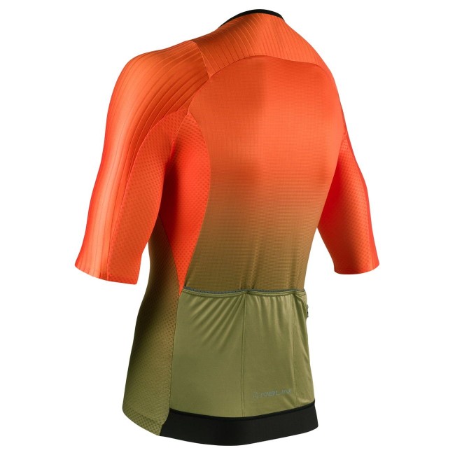 New Ergo Fit Radtrikot kurzarm orange/grün New Ergo Fit Radtrikot kurzarm orange/grün