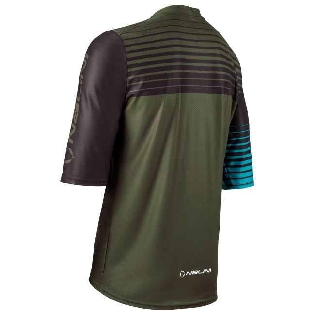 New Hill MTB Trikot kurzarm armeegrün/schwarz New Hill MTB Trikot kurzarm armeegrün/schwarz