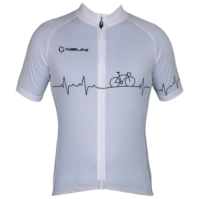 Pulse Jersey Radtrikot kurzarm weiß