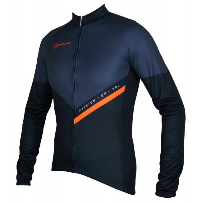 REVENGE Radtrikot langarm schwarz/anthrazit REVENGE Radtrikot langarm schwarz/anthrazit